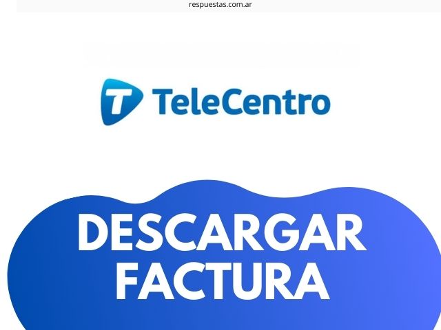 descargar e imprimir factura Telecentro