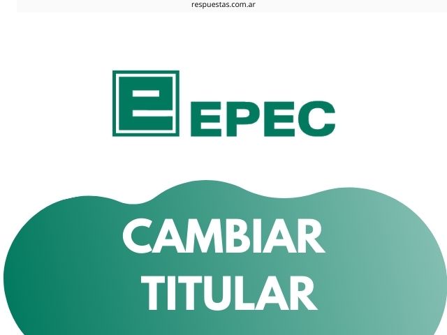 epec cambiar titular