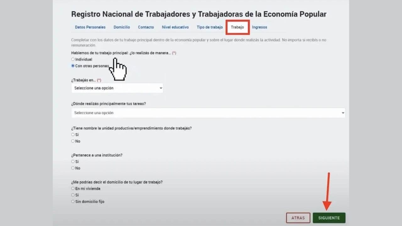 formulario renatep pdf