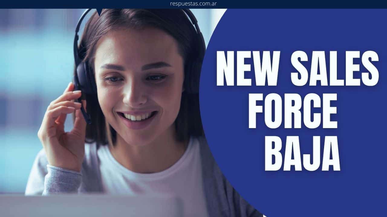 New Sales Force baja