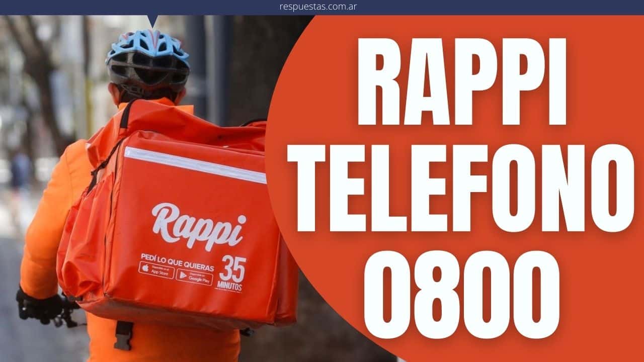 Rappi TELEFONO reclamos